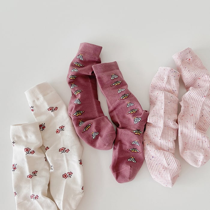 Winter Firefly Whisper Socks Set - TheSockWave